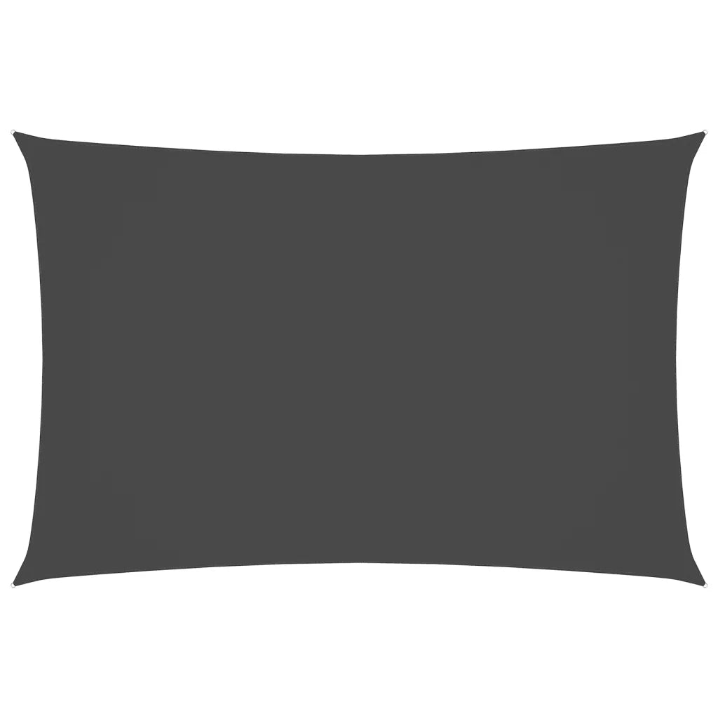 Parasole a vela | Telo Ombra | Vela da ombra Oxford Rettangolare 2x4 m Antracite