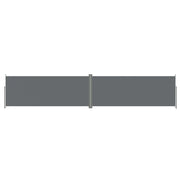 Tenda da sole laterale retrattile/schermo privacy per patio giardino terrazza balcone 200 x 1000 cm antracite 02_0007121