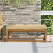Cuscino da Sedia Esterno Beige 115 x 40 x 8 cm 100% Poliestere 900968