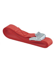 Cinghia di serraggio 2,5 m con fibbia autobloccante, rossa – THIRARD