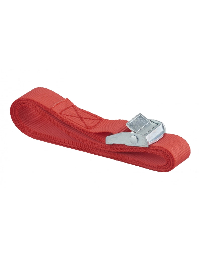 Cinghia di serraggio 2,5 m con fibbia autobloccante, rossa – THIRARD