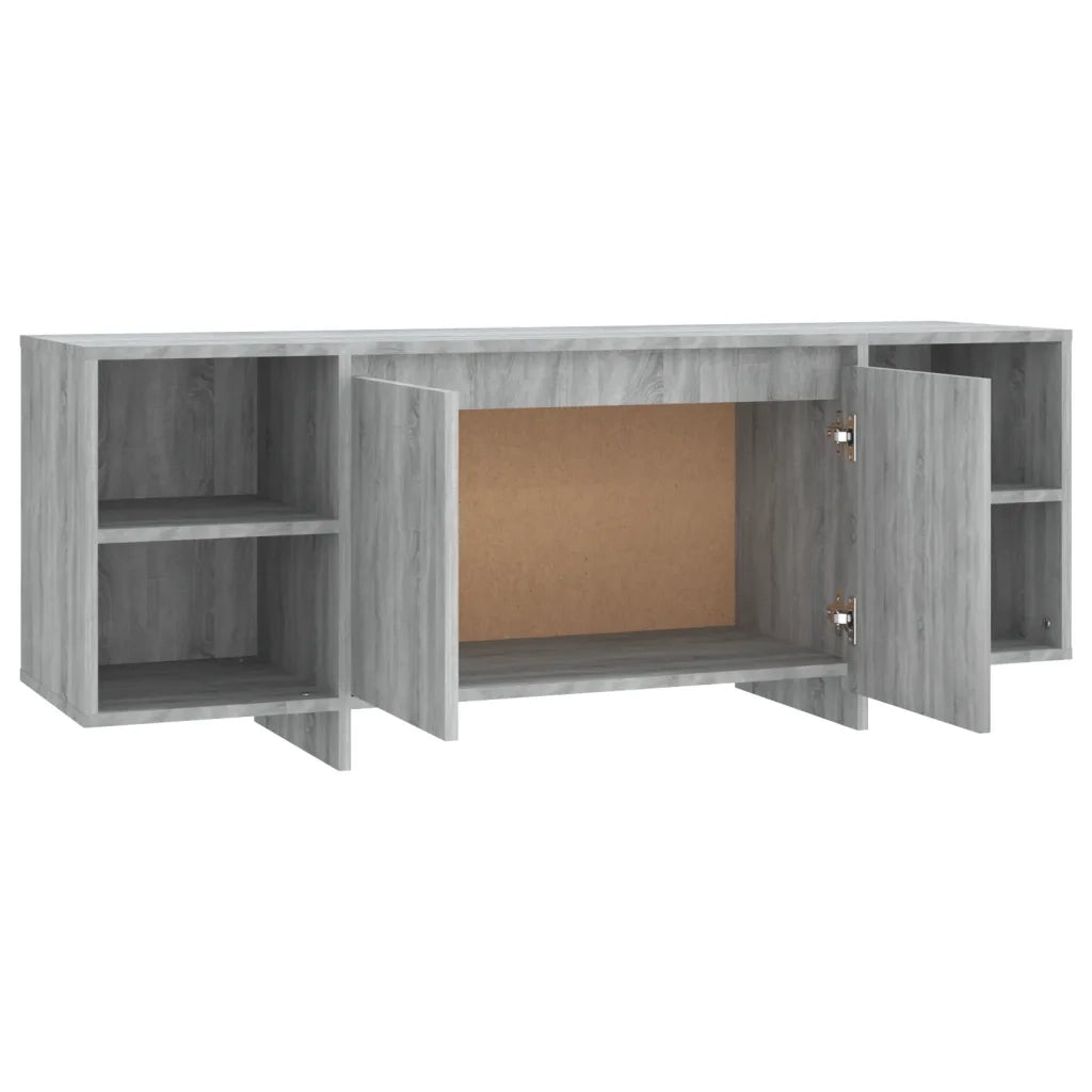Mobile Porta TV Grigio Sonoma 130x35x50 cm in Truciolato cod mxl 7634
