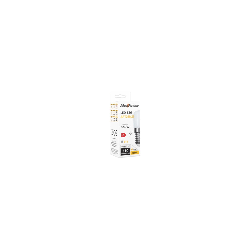 Lampadina a led T26 3,5W 4000K