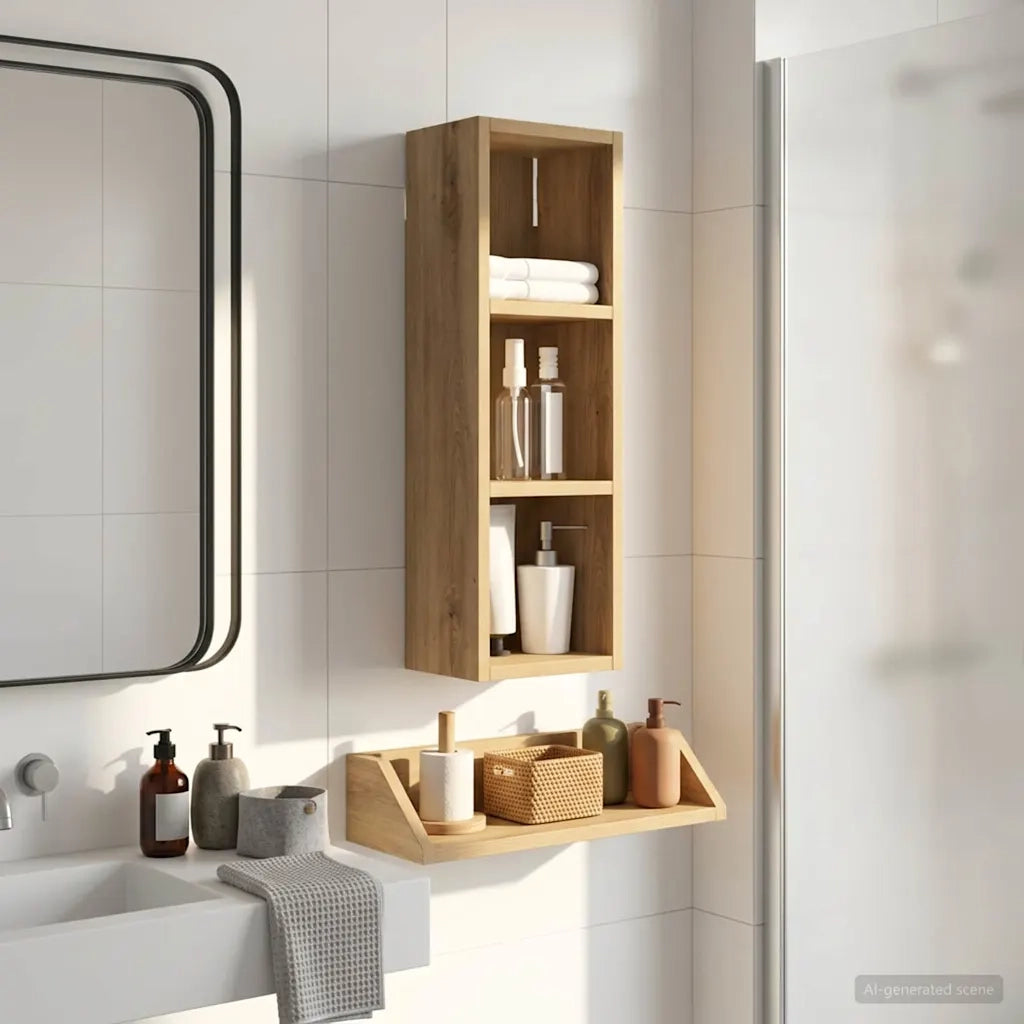 Armadio da bagno a muro Rovere Artigianale 20 x 16 x 62,5 cm 889310