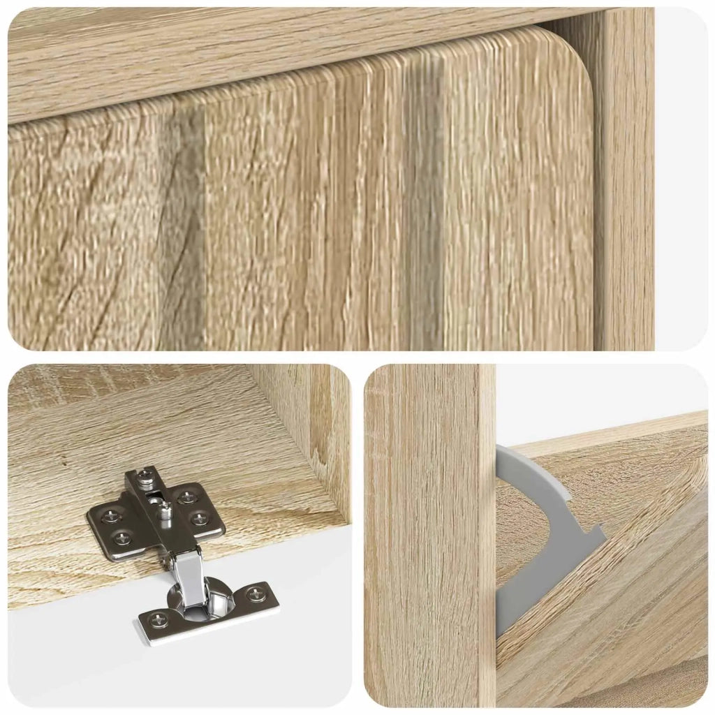 Mobile per scarpe ZWOLLE 78 x 24 x 103 cm Legno ingegnerizzato 896437