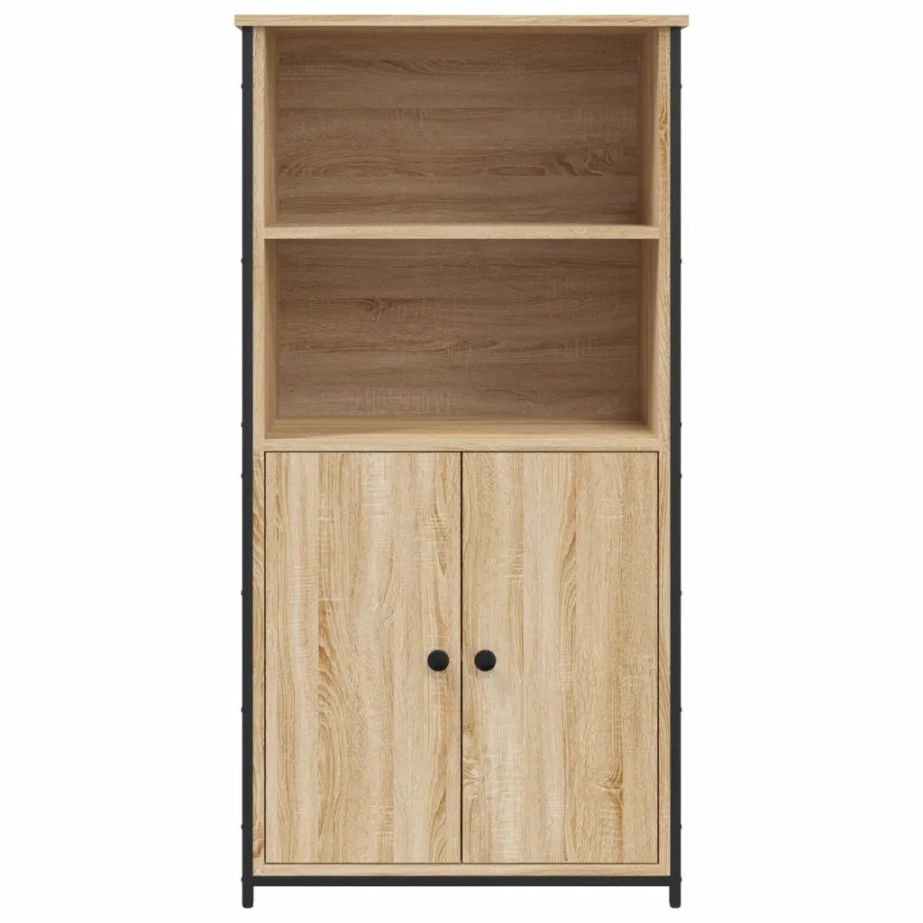 Credenza-Buffet-Armadio da cucina Rovere Sonoma 62x36x121,5 cm in Legno Multistrato