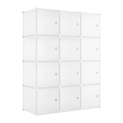 Armadio 12 Moduli in Plastica Colore Bianco EAN 8024299800785