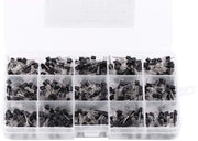 Kit di Assortimento di Transistori TO-92 - 600 pezzi - Alta Qualità - Kit Professionale - Adatto per Elettronica - Ideale per Appassionati di Bricolage -