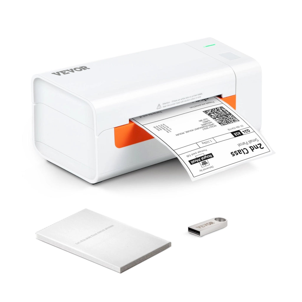 Stampante termica per etichette 4X6 e codici a barre, 203 DPI, 150 mm/s, USB, compatibile con Windows/Mac OS/Linux/Chromebook, rilevamento automatico