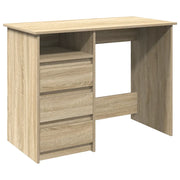 Scrivania | Tavolo da Ufficio Rovere Sonoma 102x50x75 cm in Legno Multistrato