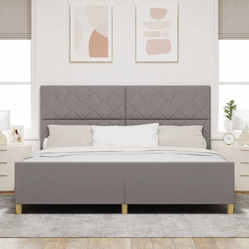 Struttura del letto con testiera Talpa 200 x 200 cm Tessuto 3344834