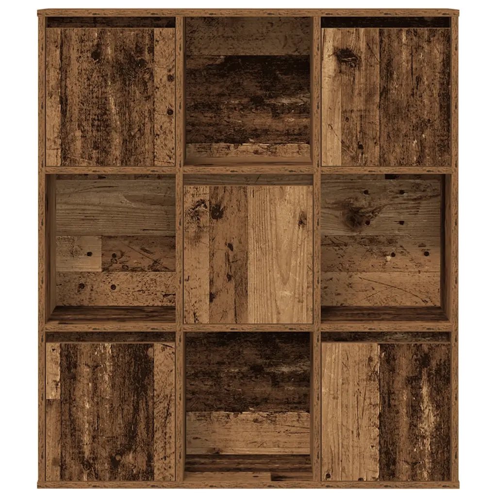 Libreria Legno Vecchio 89x24x101,5 cm in Legno Multistrato 860407