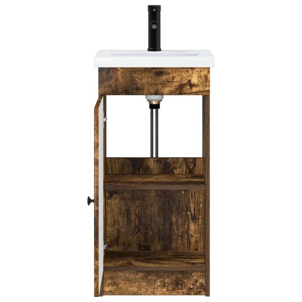 Mobile da bagno con lavabo Rovere Fumo 42 x 40 x 84,5 cm 890059