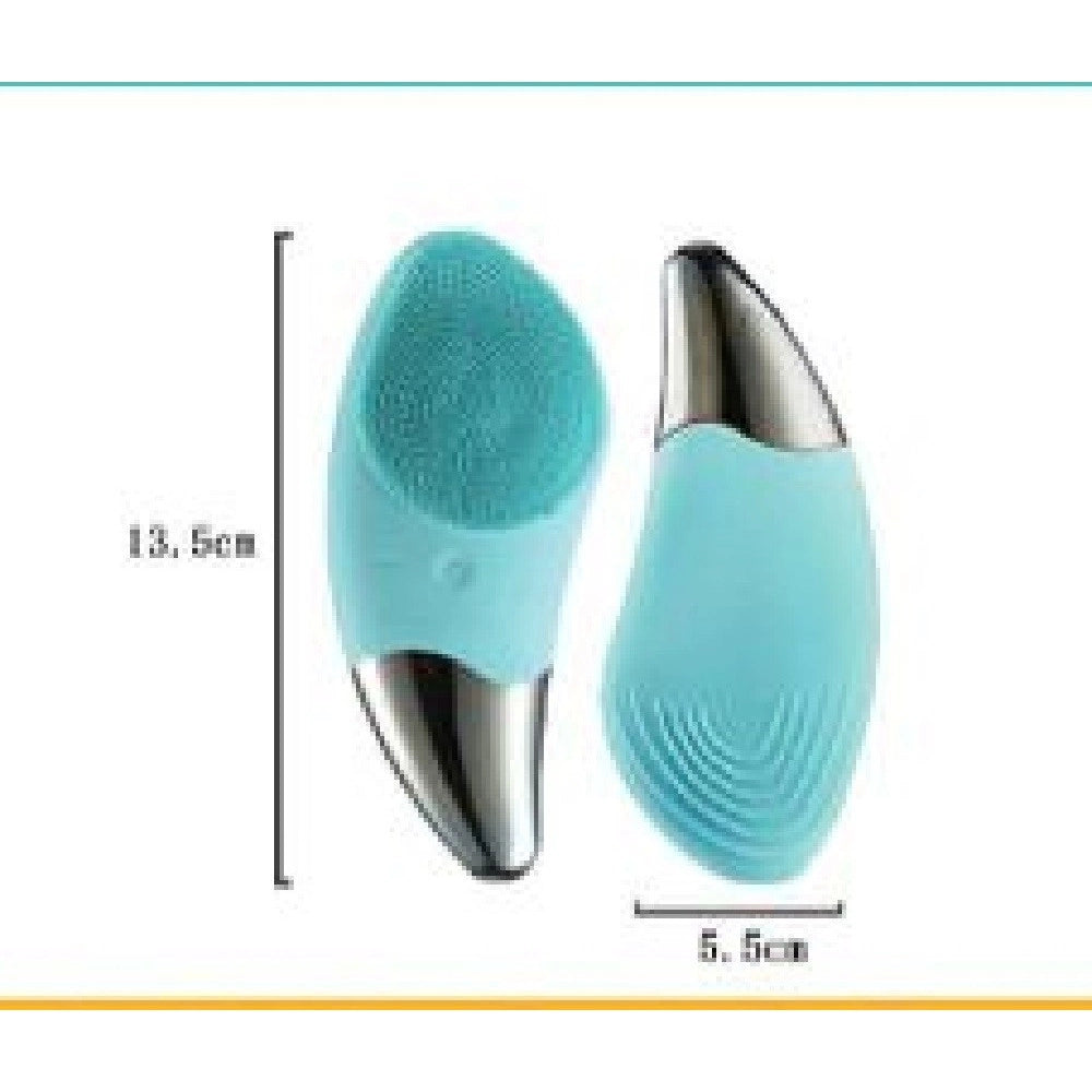 Trade Shop - Spazzola Pulizia Profonda Viso Elettrica Facciale Detergente Massaggio Mx-8420 -