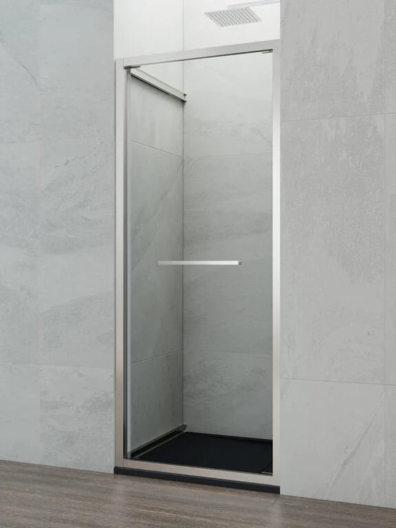 Box doccia frontale SPAZIO porta battente 65 cm (62.5-64) cromo lucido