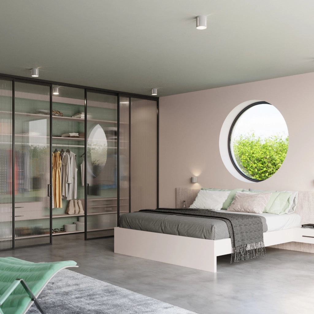 Applique Ramona grigio alluminio G9 Pure Lume PU.0354