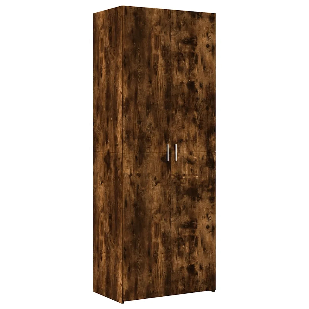 Armadietto Rovere Fumo 70x42,5x225 cm in Legno Multistrato CFW9964295
