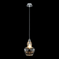 Lampada pendente Pendant in Metallo Eustoma Nickel