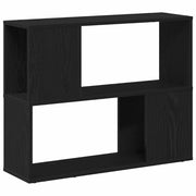 Set mobile TV | Armadietto TV | Mobile Porta TV Rovere Nero 80 x 24 x 63 cm Legno multistrato