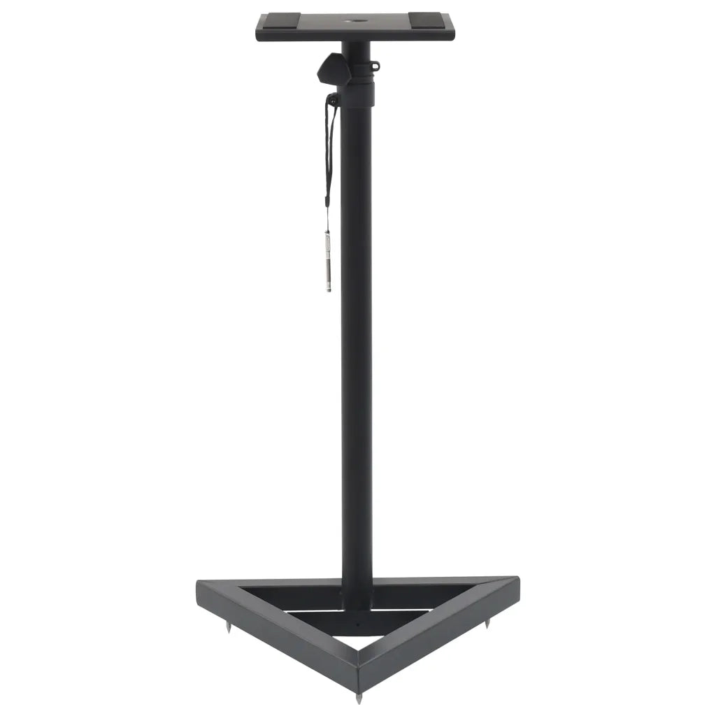 Supporti per Casse Spia da Studio 2 pz Nero in Acciaio CFW8074904