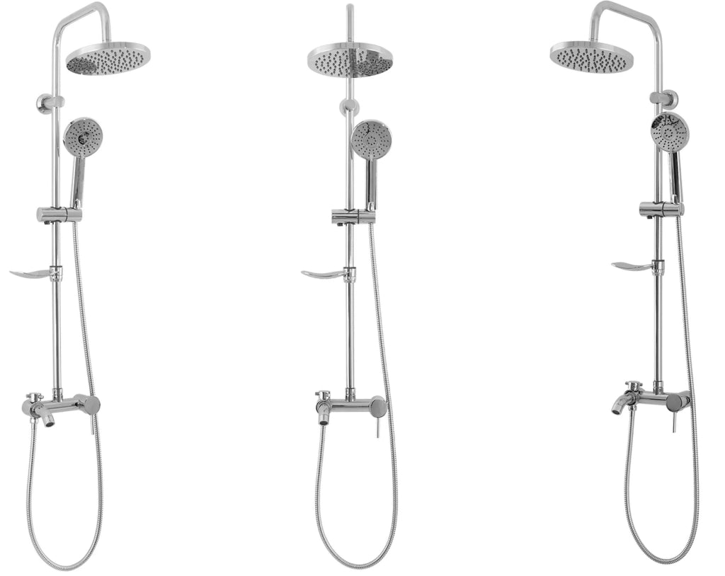 Set Doccia Da Incasso Luis Chrome