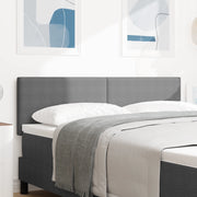 Testiera  Design Semplice Grigio Chiaro 140 cm in Tessuto Corduroy