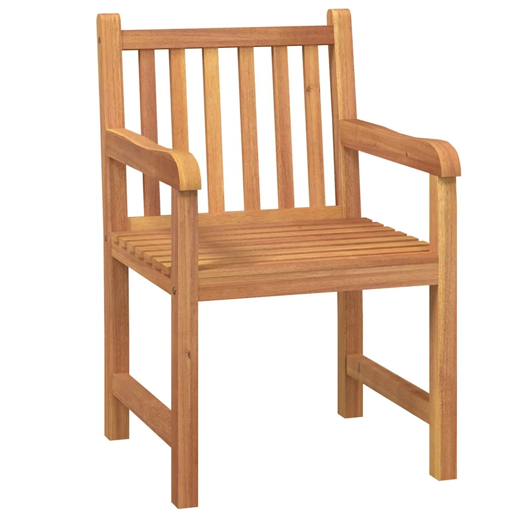 Set da Pranzo per Giardino 4 pz in Legno Massello di Teak 3157163