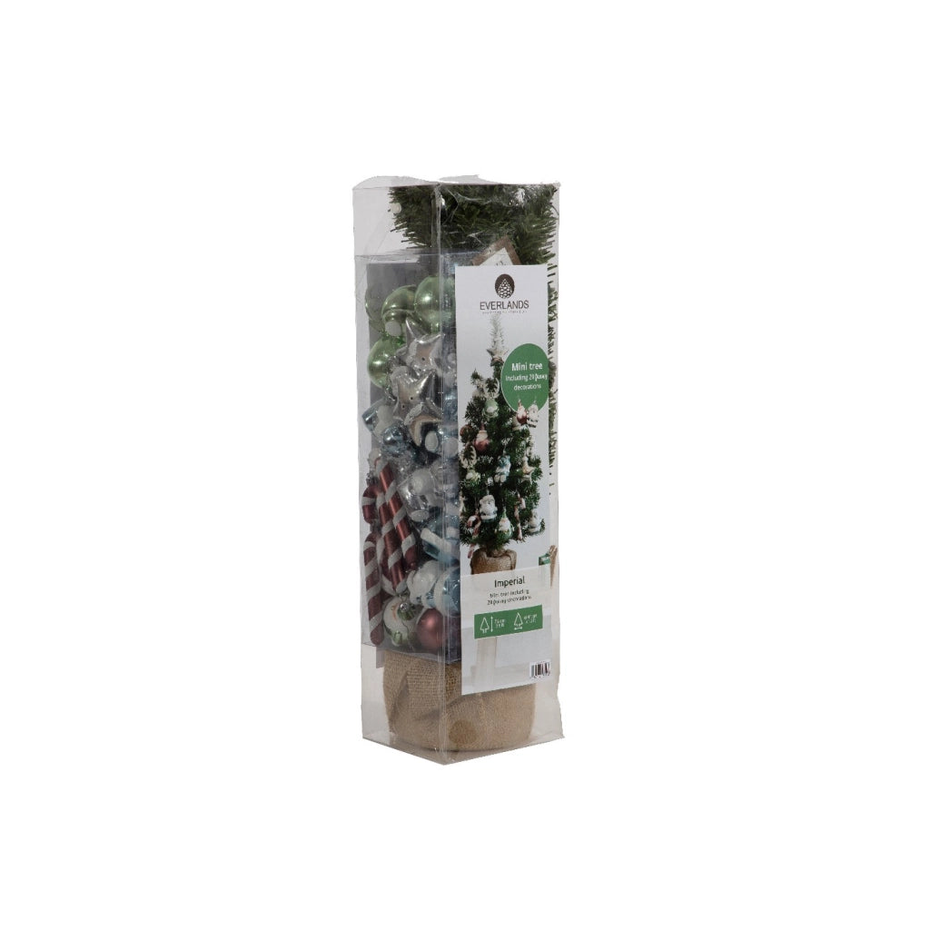 Mini Albero Imperial d35 H60cm c/60 decorazioni