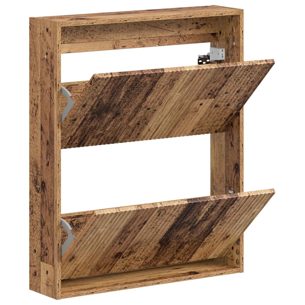 Mobiletto per Scarpe da Muro ARNHEM 71 x 17 x 86 cm 896643