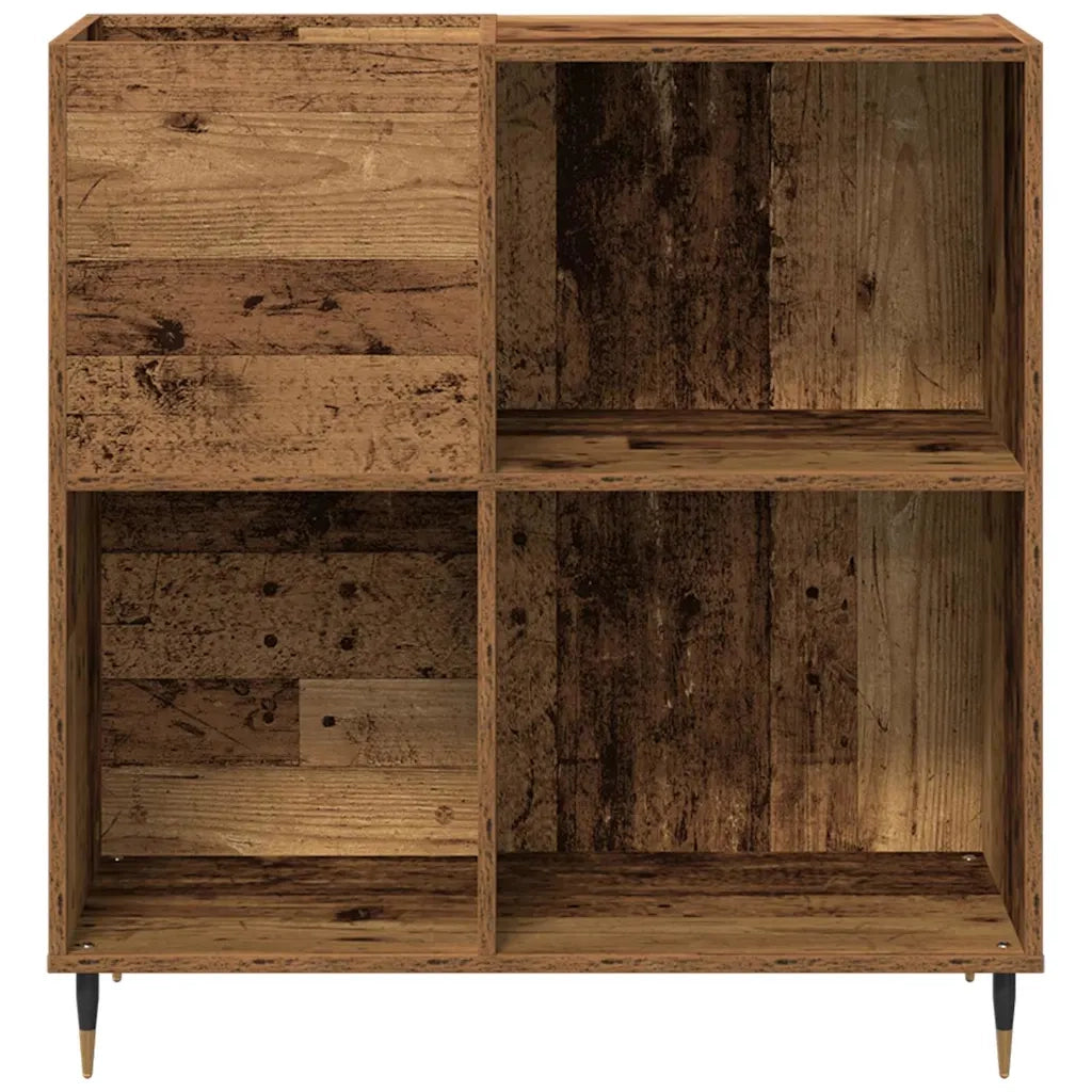 Mobile porta vinili Legno vecchio 85 x 38 x 89 cm CFW6139983