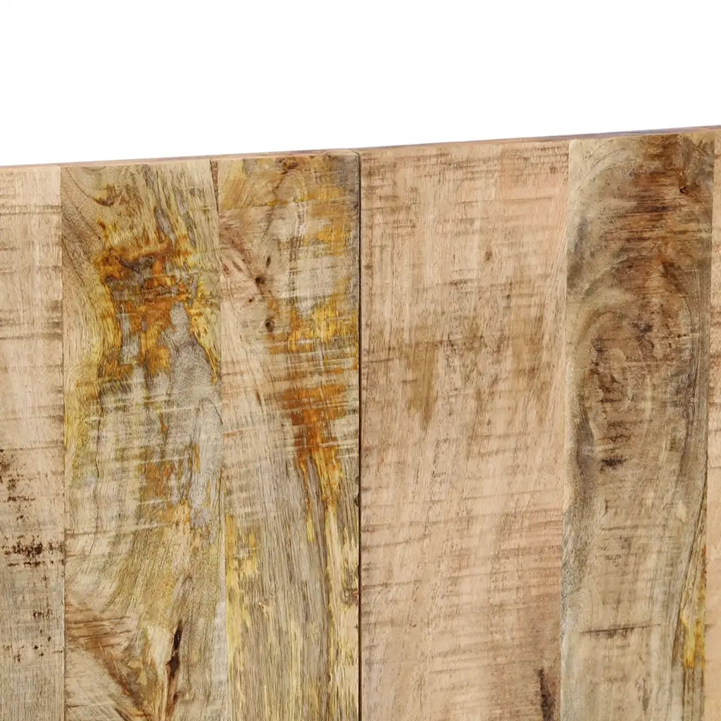 Testiera 180 cm in Legno Massello di Mango Grezzo