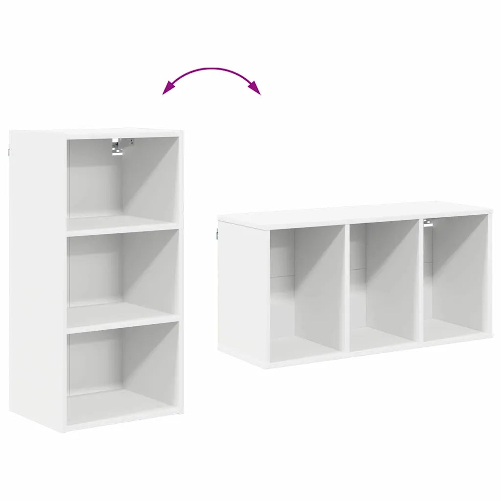 Armadio pensile Bianco 40 x 29,5 x 80 cm Legno multistrato 884442