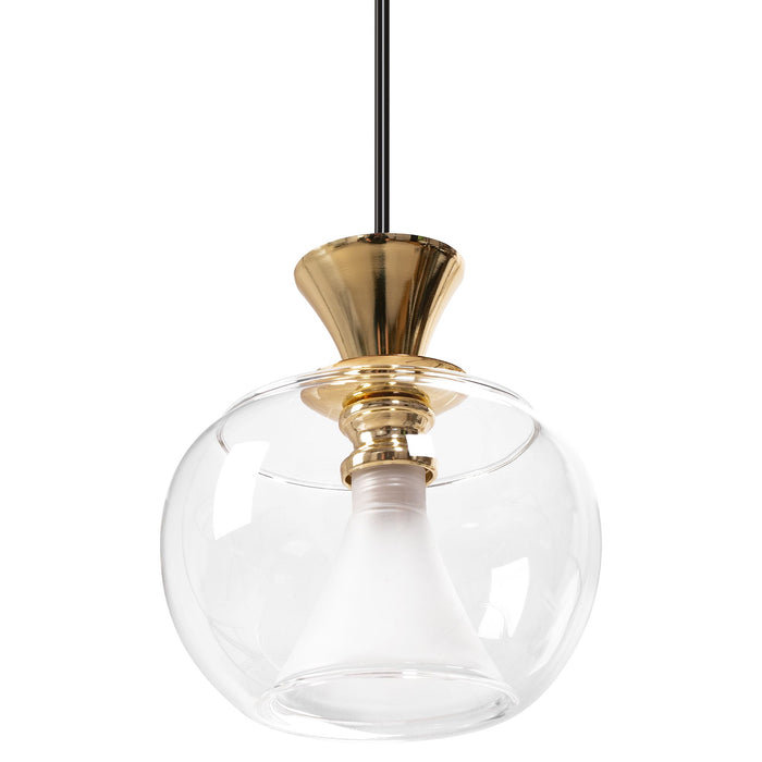 Lampada Da Soffitto Pensile Di Vetro Palla APP902-1CP