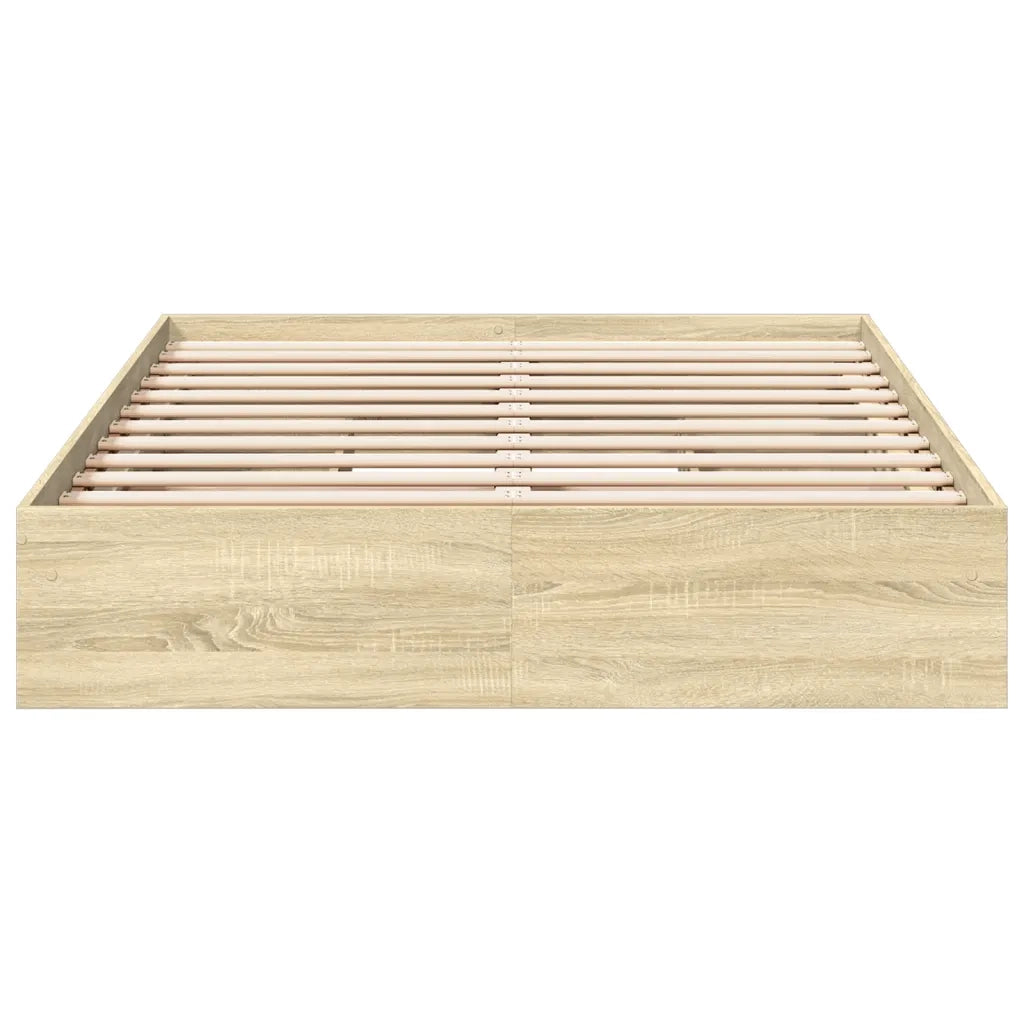 Giroletto Cassetti Rovere Sonoma 140x190 cm Legno Multistrato