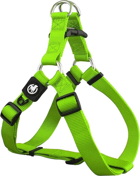 Cintura per cani – Cinturone per cani – Harness per cani – duurzaam 

Modello: 12345 
Materiali: 100% cotone 
Dimensioni: 40-70 cm