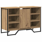 Mobile Lavabo | Armadio per Lavabo da Bagno Rovere artigianale 91 x 35 x 60 cm