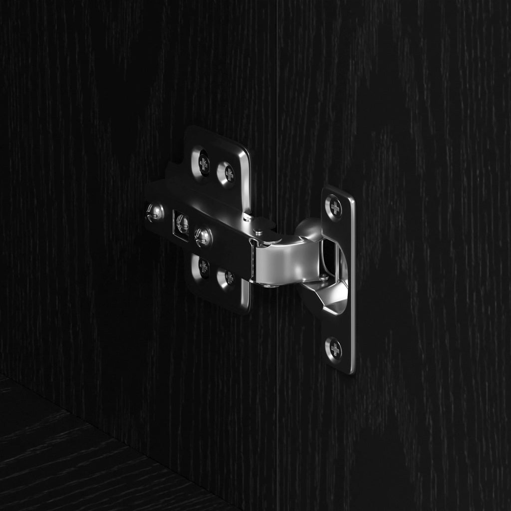 Credenza Rovere nero Legno ingegnerizzato 120 x 36 x 69 cm