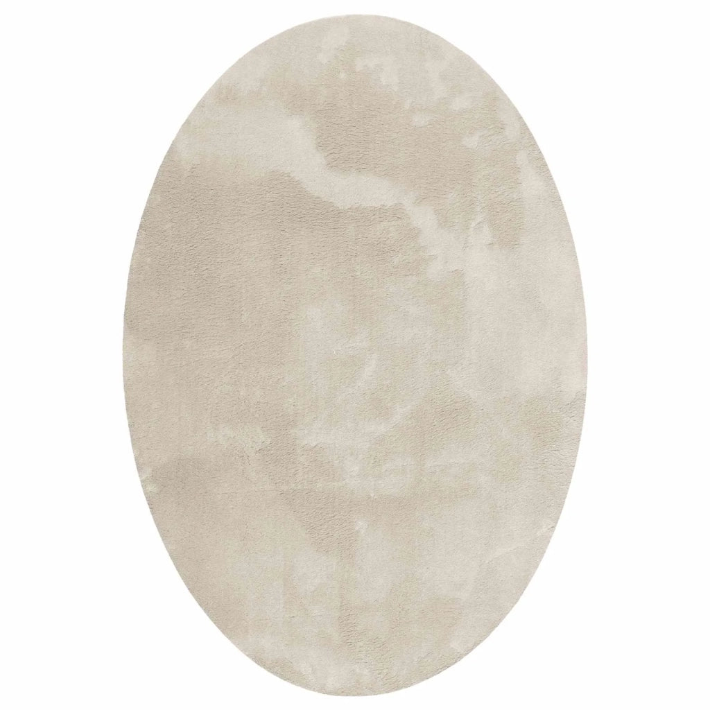 Tappeti per area Ovale HUARTE Beige 160 x 230 cm 4103618