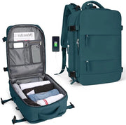 Borsa da Viaggio Grande per Donne, Borsa da Mano, Borsa da Campeggio, Borsa da Sport Esterna, Borsa da Scuola con Schienale per Laptop da 35,5 cm e Tasca per Scarpe