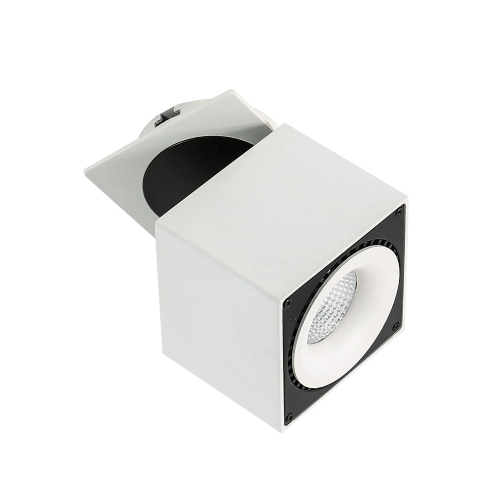 Italux Sevilla spot incasso LED 28W 3000K bianco quadrato