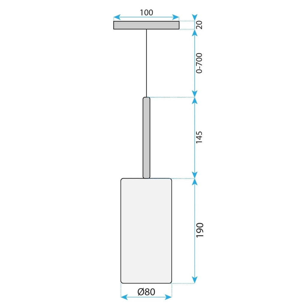 Lampada Da Soffitto APP1700-1CP Amber C
