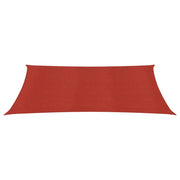 Vela ombreggiante/ombrellone 160 g/m² 2 x 4,5 m HDPE rosso 02_0009257
