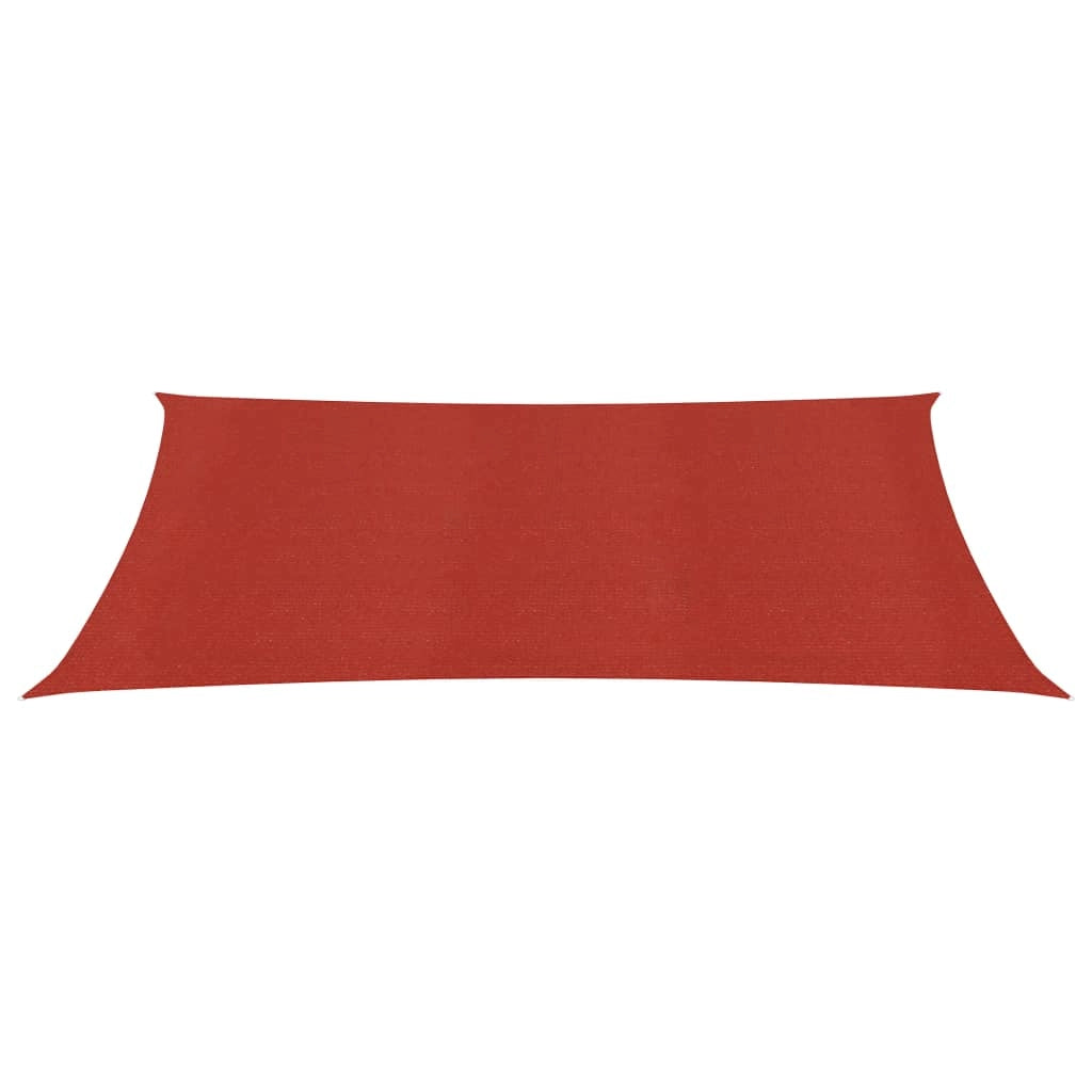 Vela ombreggiante/ombrellone 160 g/m² 2 x 4,5 m HDPE rosso 02_0009257