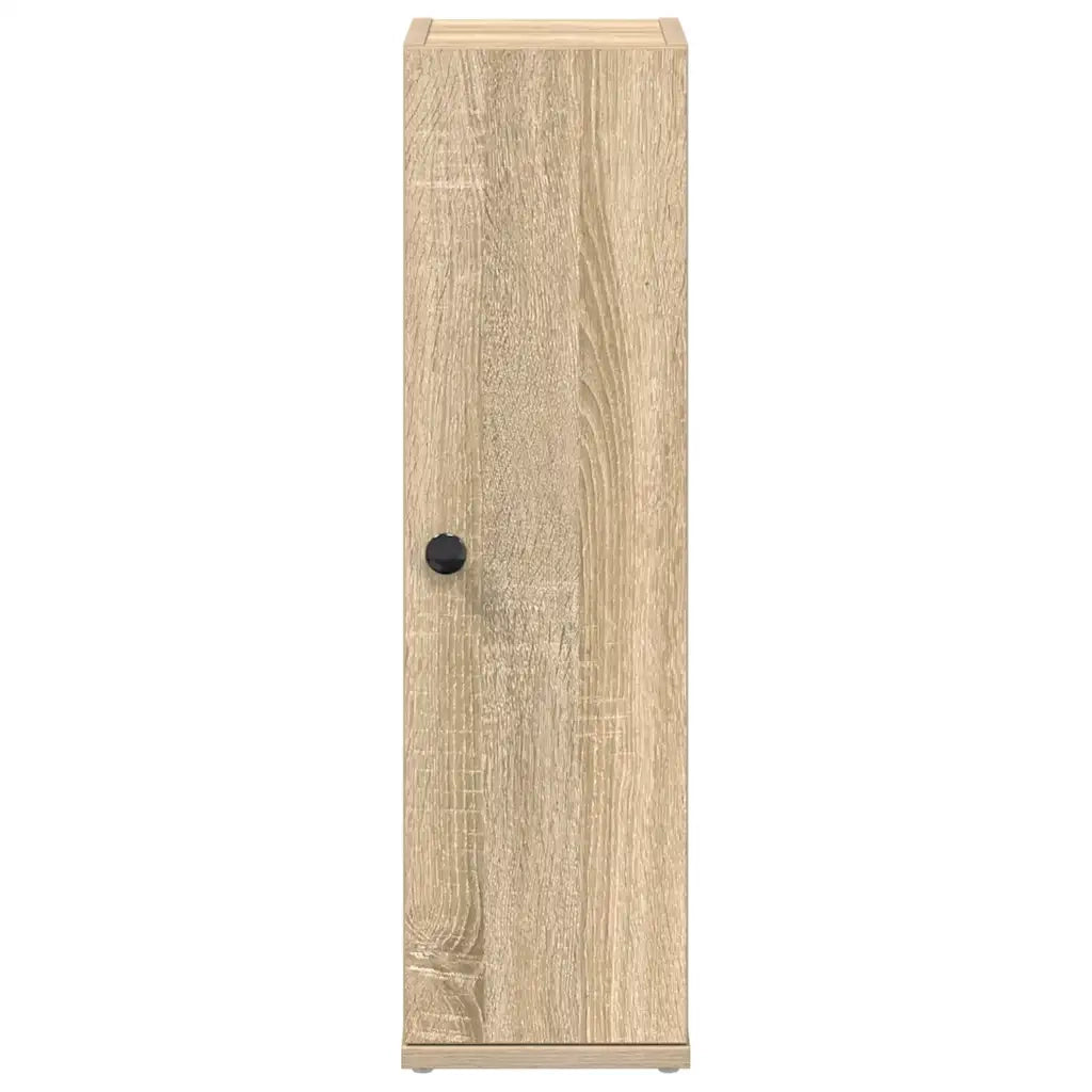 Mobile da Bagno con Portarotolo Rovere Sonoma 20,5x22x72 cm 858517