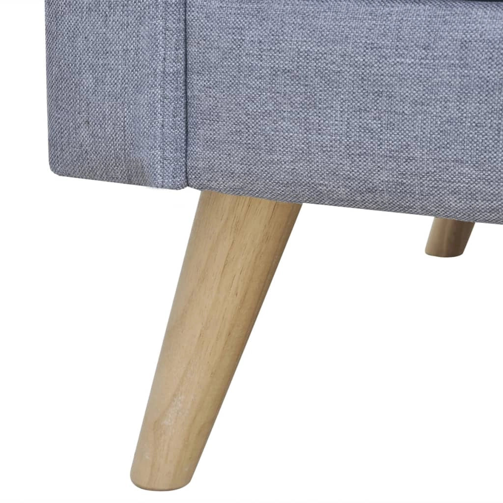 Set di divani a 2 posti per soggiorno/salotto/arredamento della casa e set di divani a 3 posti in tessuto grigio chiaro 02_0020260