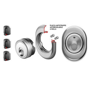 DISEC MR500F DEFENDER MAGN C/VASCH MOLLA H20 CIL SAG CR SAT 3CH- DISEC- 1,0 pz