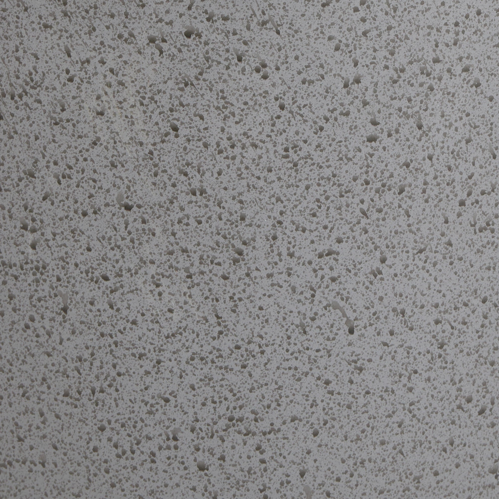 Vaso per piante grigio scuro 36x36x39 cm MgO Round Terrazzo Effect Indoor Outdoor Resistente alle intemperie