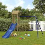 Set da Gioco da Esterno in Legno di Pino Impregnato 3155821