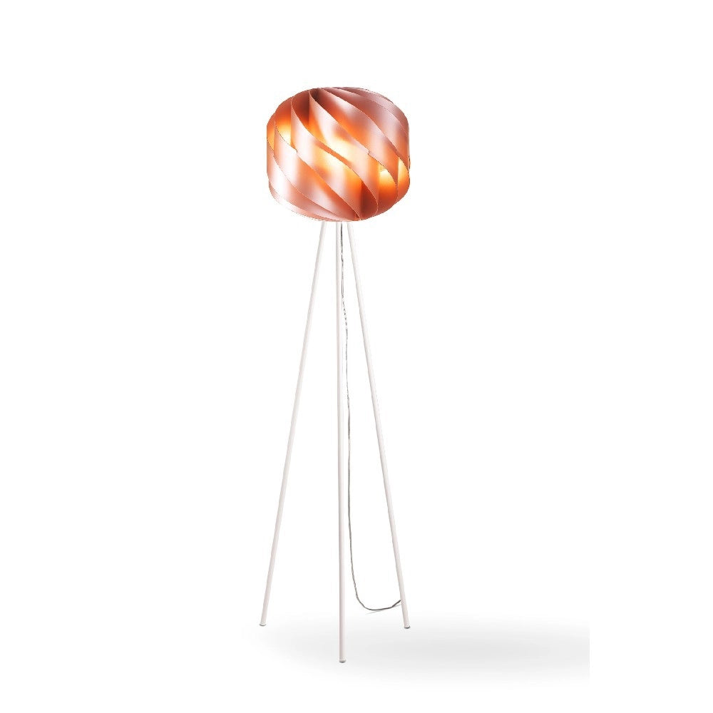 Piantana treppiedi Copper in Metallo Cm. 40 x 163 h