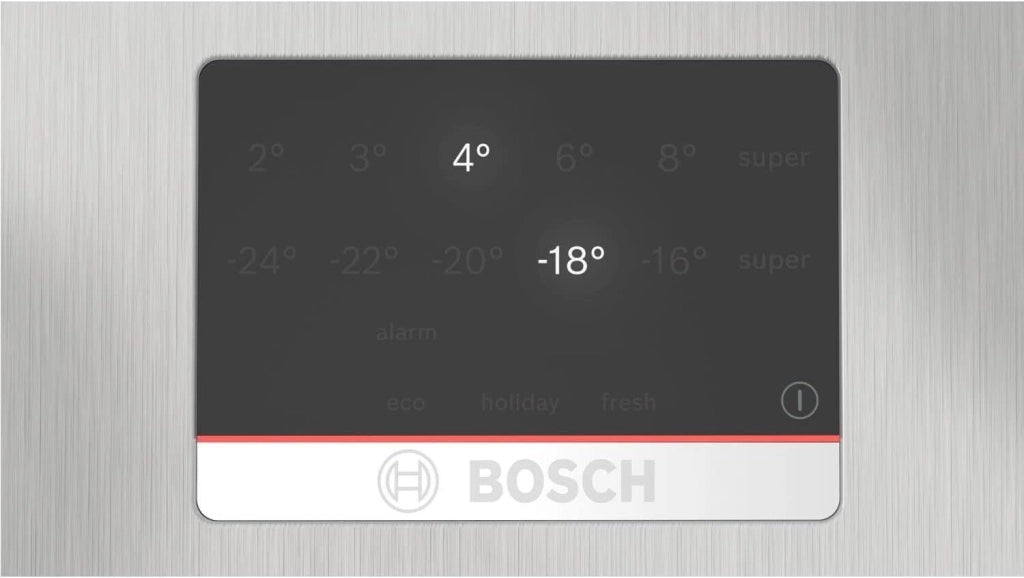 Bosch KGN367LDF Serie 4 Frigorifero Combinato 321 L 186 cm Classe D 35 dB Total No Frost Perfect Fit (186x60x66 cm) colore Acciaio Inox